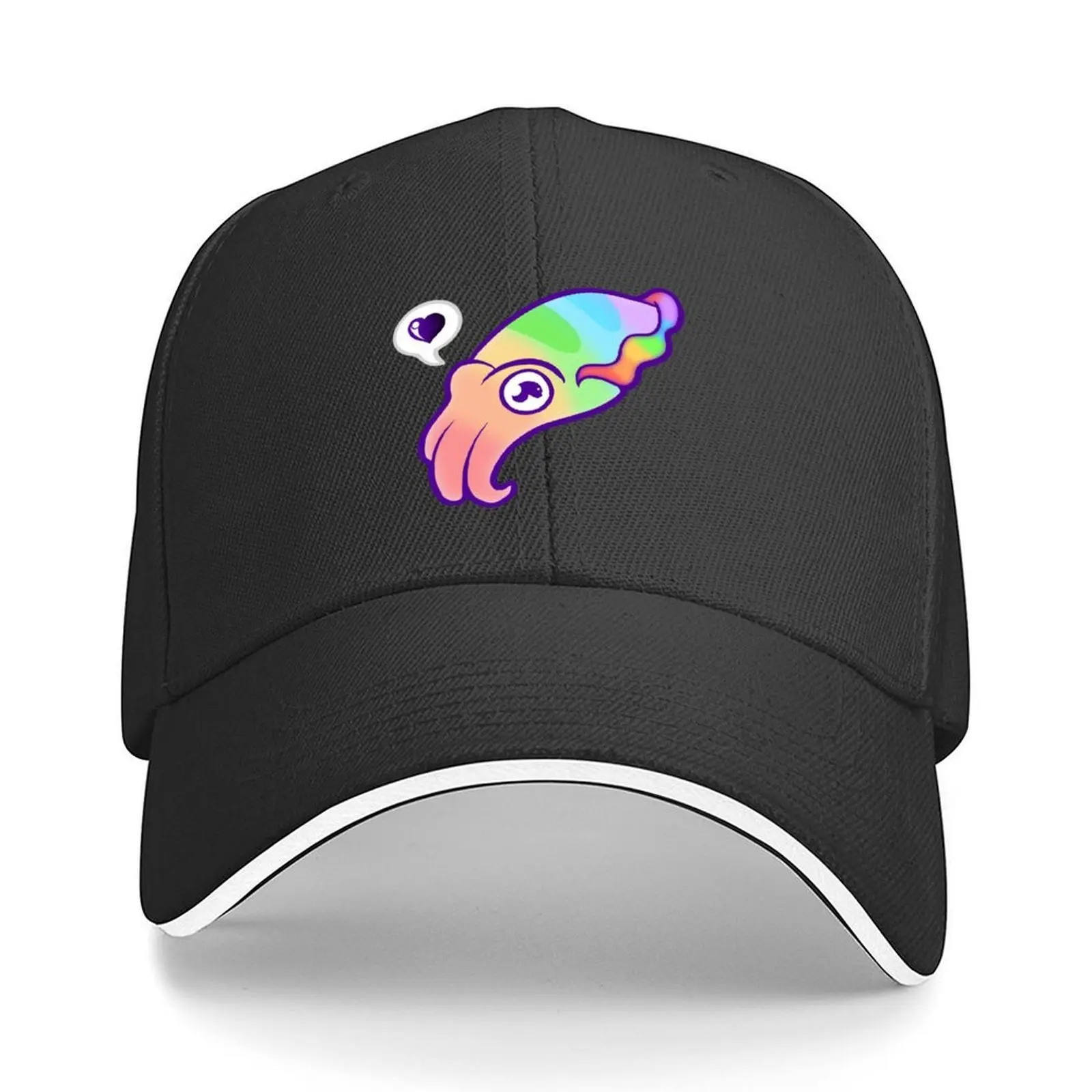

Cuddle Fish Love Baseball Cap sun hat summer hat fashionable Golf Hat Mens Hats Women's