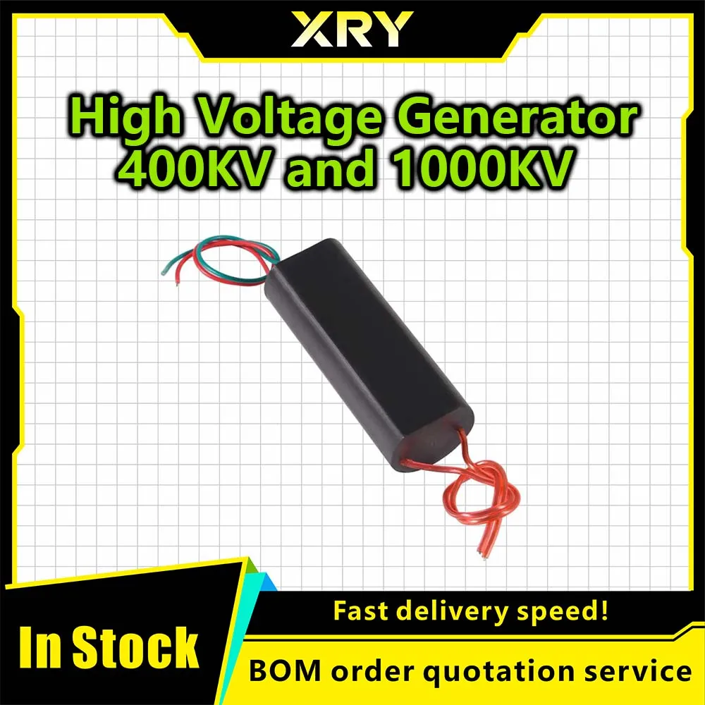 1000000V DC 3.7V-7.4V to 400/KV1000KV Boost Step up High-voltage Generator Ignition Coil Pulse Power Module Igniter Transformer