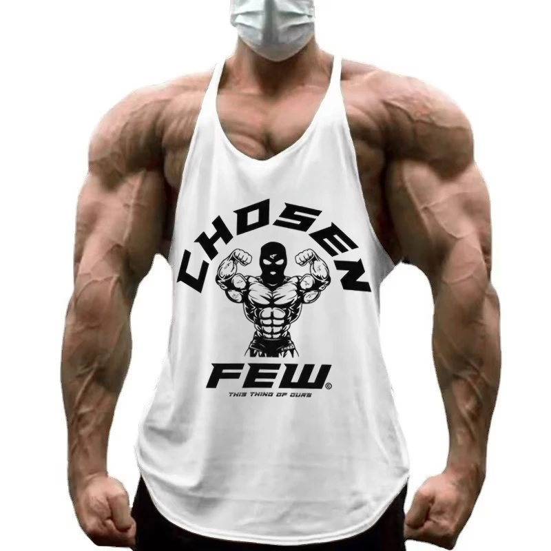 

Trendy Men's Graphic Stringer Vest | Pure Cotton Breathable Sports Top | Gym Workout Sleeveless Shirt