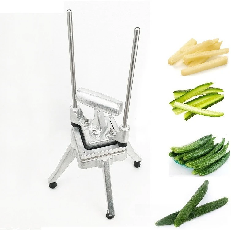 

Commercial Vertical Multifunctional Vegetable Cutter, Manual Cucumber and Potato Cutting Machine