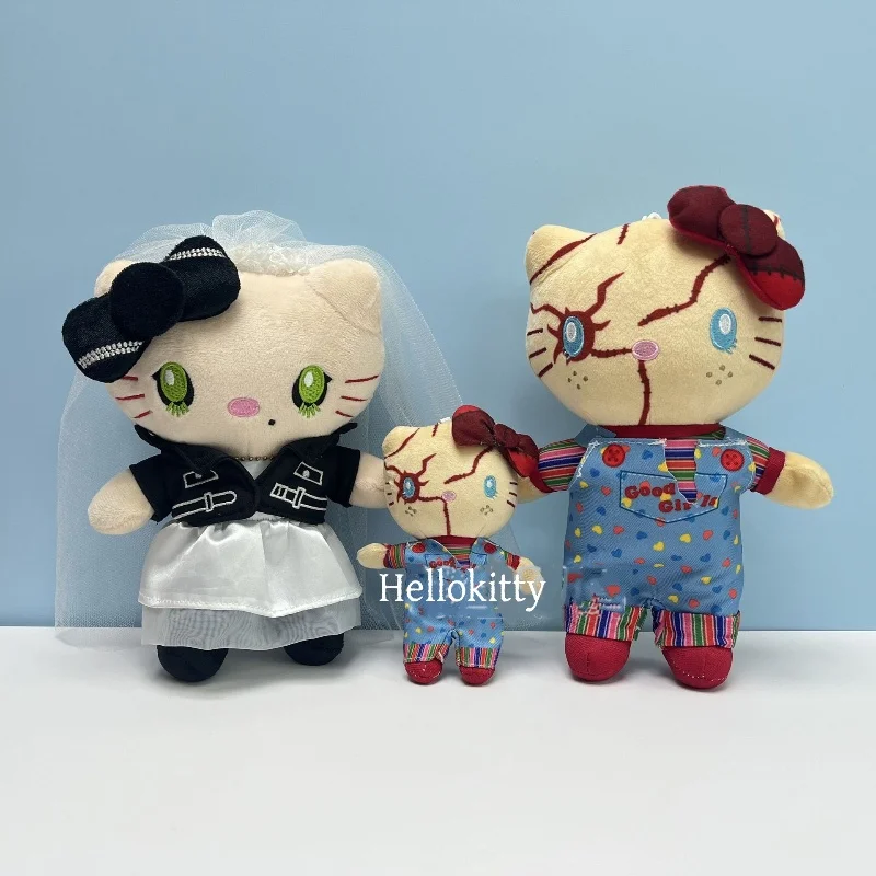 

20 см новый стиль Hallowmas Hello Kitty плюшевые куклы мягкие игрушки Рождество день рождения Хэллоуин подарки для детей