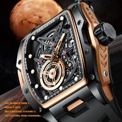 LIGE Watches For Men FeelNever Mechanical Male Wristwatches Top Luxury Brand Business Automatic Men's Clock 42mm Reloj Hombres