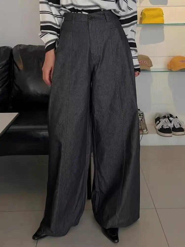 Chic High Waist Wid…