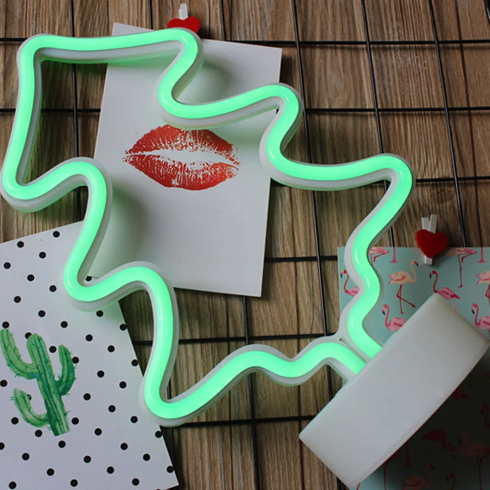 

Green Christmas Tree Night Light LED Decorative Lamp with USB and Option Warm Soft Light for Home Party Wedding Festival