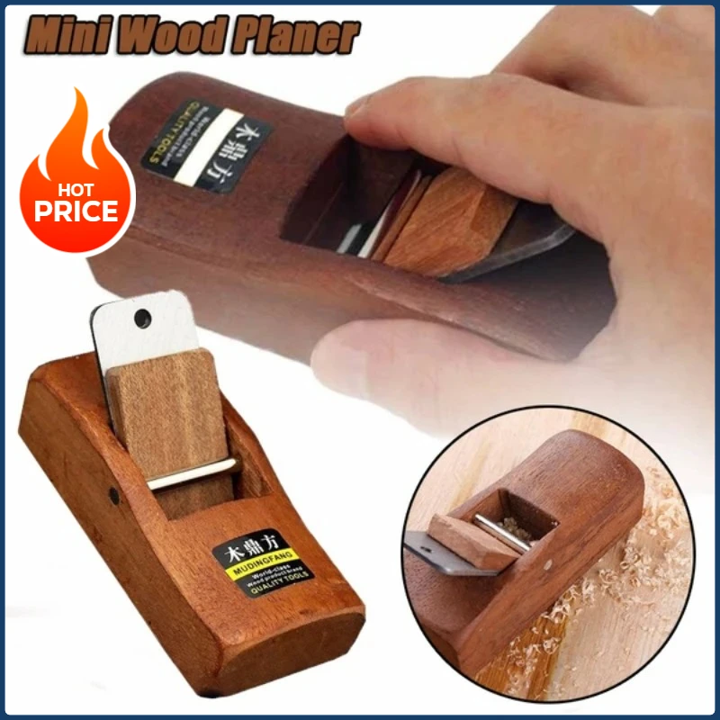 Woodworking Planer Mini Hand Tool Flat Plane Bottom Edge Carpenter Gift Woodcraft Electric Wood Plans DIY Tools for Joinery Case