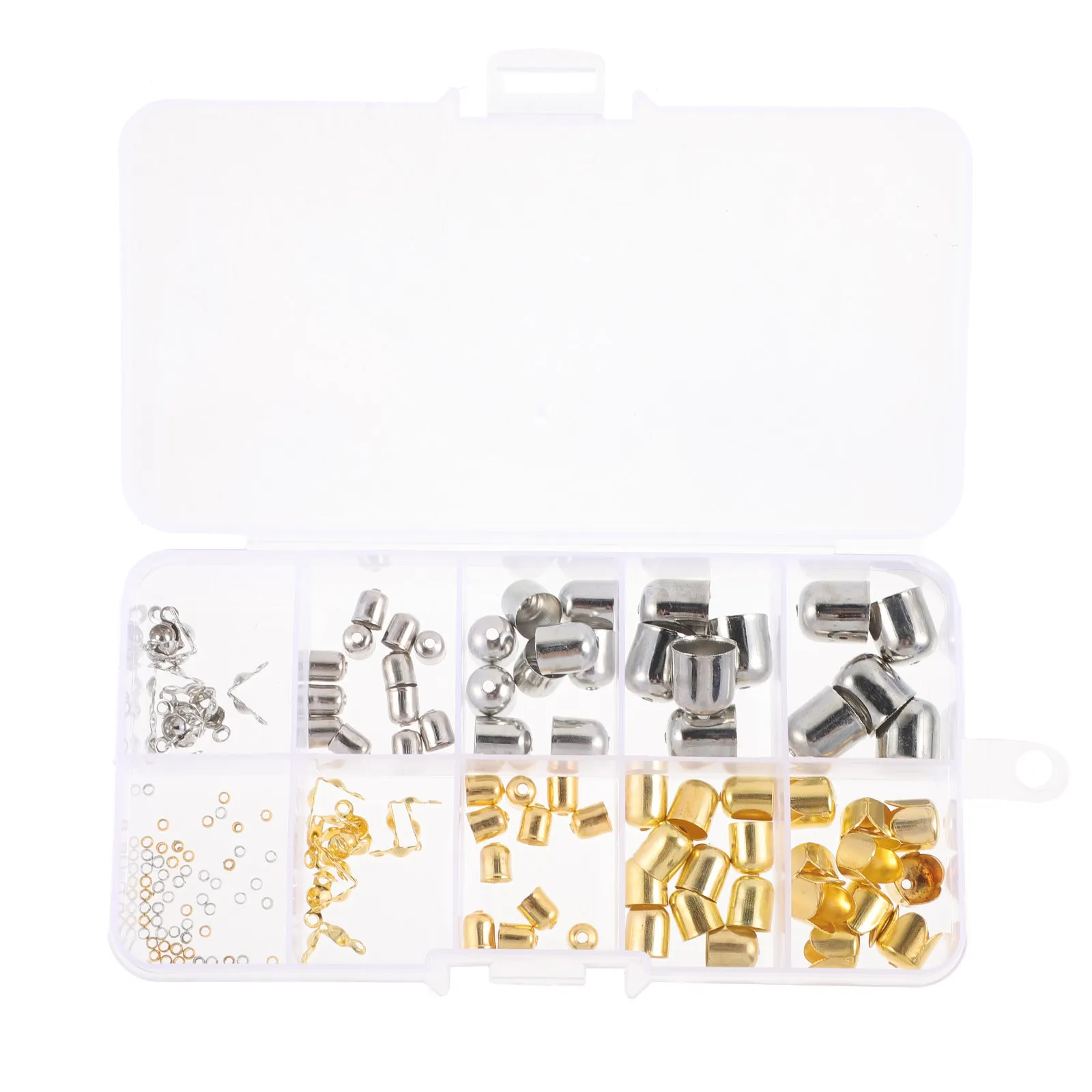 Jewelry Making Charms Metal Spacer Beads DIY Craft Accessories for Necklace Bracelet DIY Decor Gifts Fade Resistant Fine