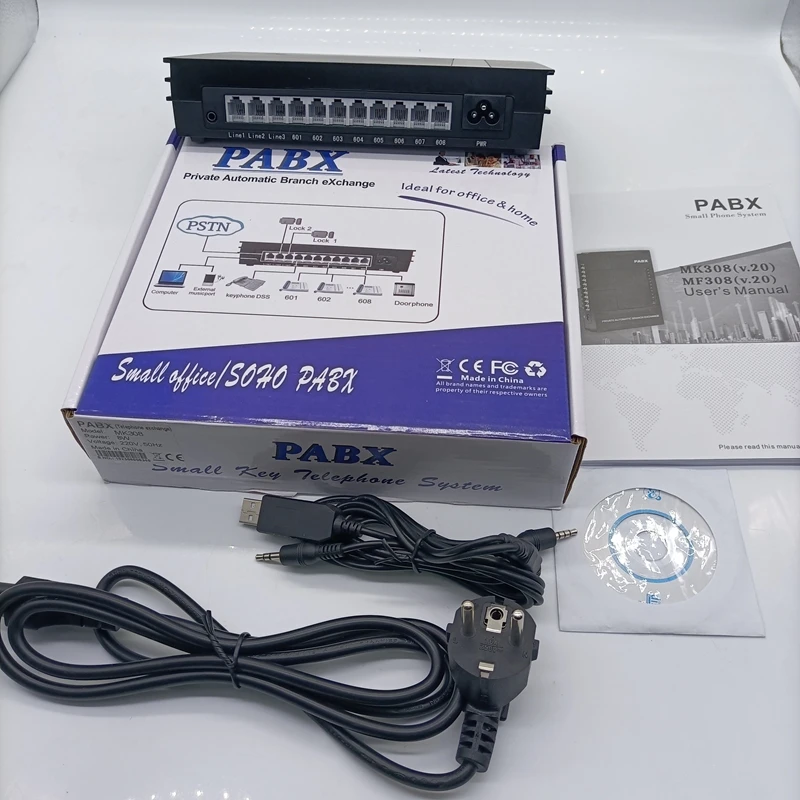 Centralini Telefonici PBX / PABX MK308 phone system / centralini PABX 308/MK  NEW