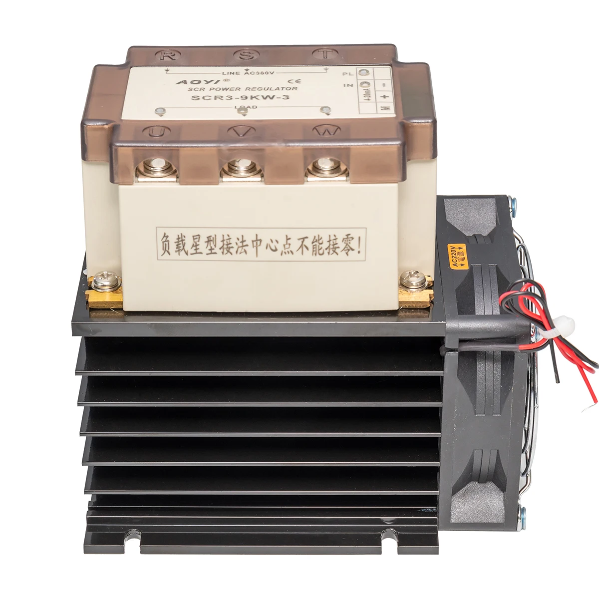 AOYI 380V AC Power Capacitor SCR3-9KW-3 Power Factor Regulator for Power Supply