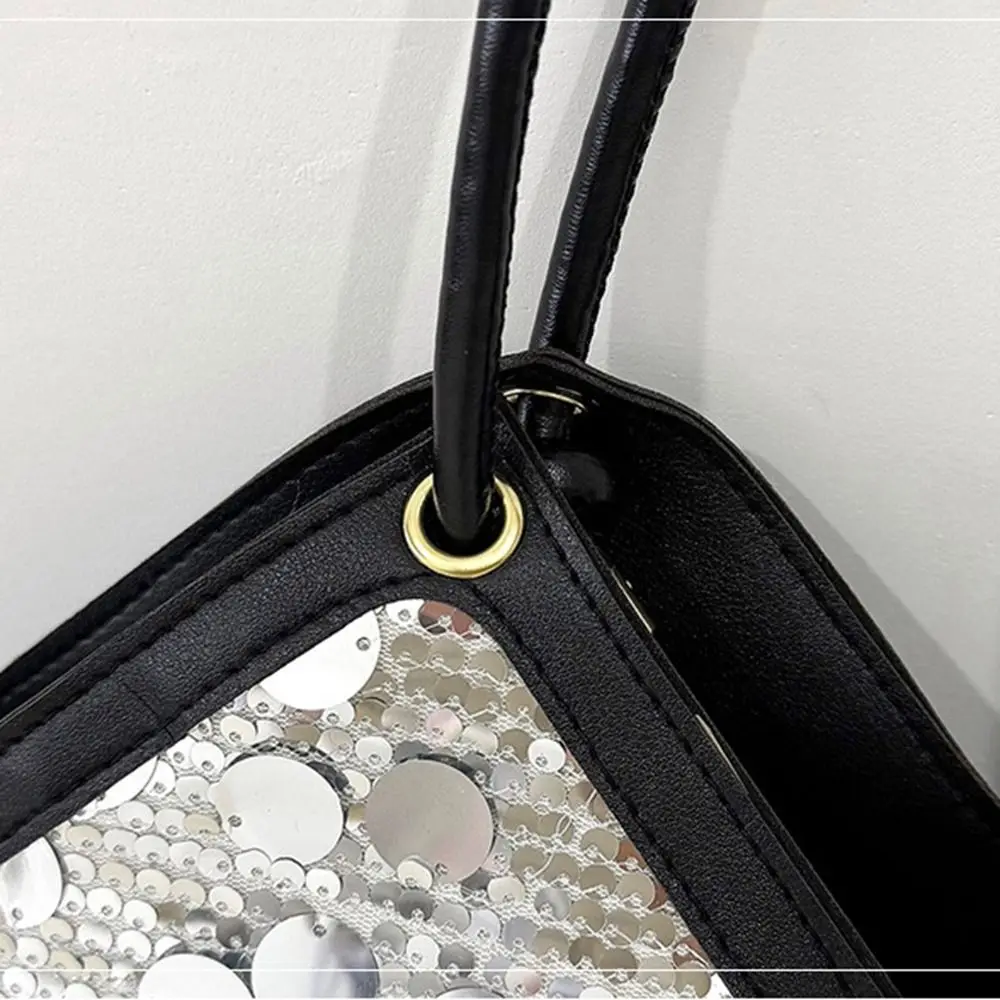 

Fashion Evening Bag Sequin Tote Bag Gold Silver Blingbling Handbag Fashion Shiny Glitter Shoulder Bag Students