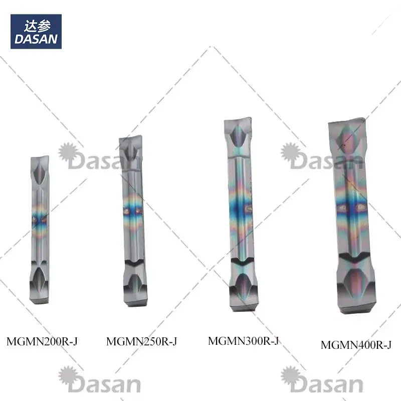 DASAN Carbide Inserts R-8 R-J MGMN MGGN300 MGGN150 MGGN200 MGGN250 MGGN400 Grooving Blade DH60 CNC Cutter Tool for Hard Steel