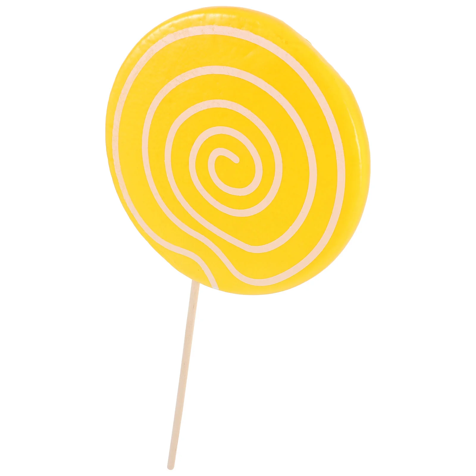 

Food Child Accessories for Girls Simulation Lollipop Decoration Wooden Photography