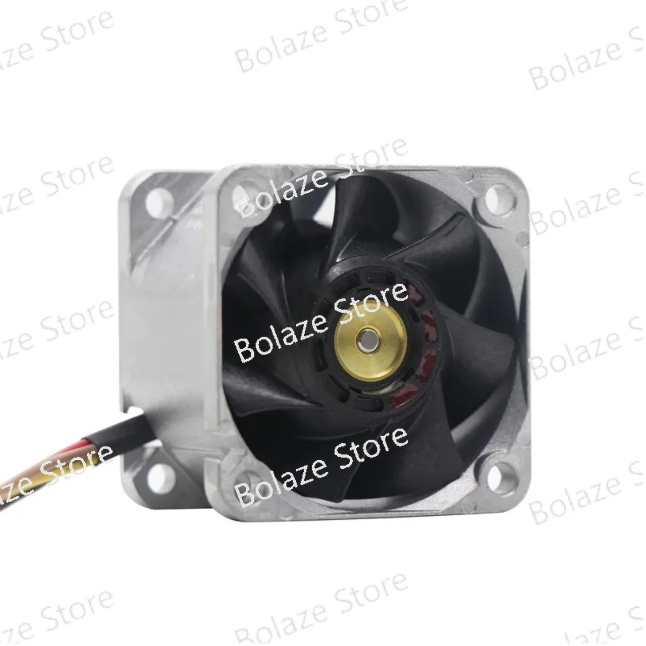 

4-wire lead DC axial cooling fan 9HV0412P3K001 40x28mm 12V 1.52A 18.3W 29.3CFM 25000RPM PWM