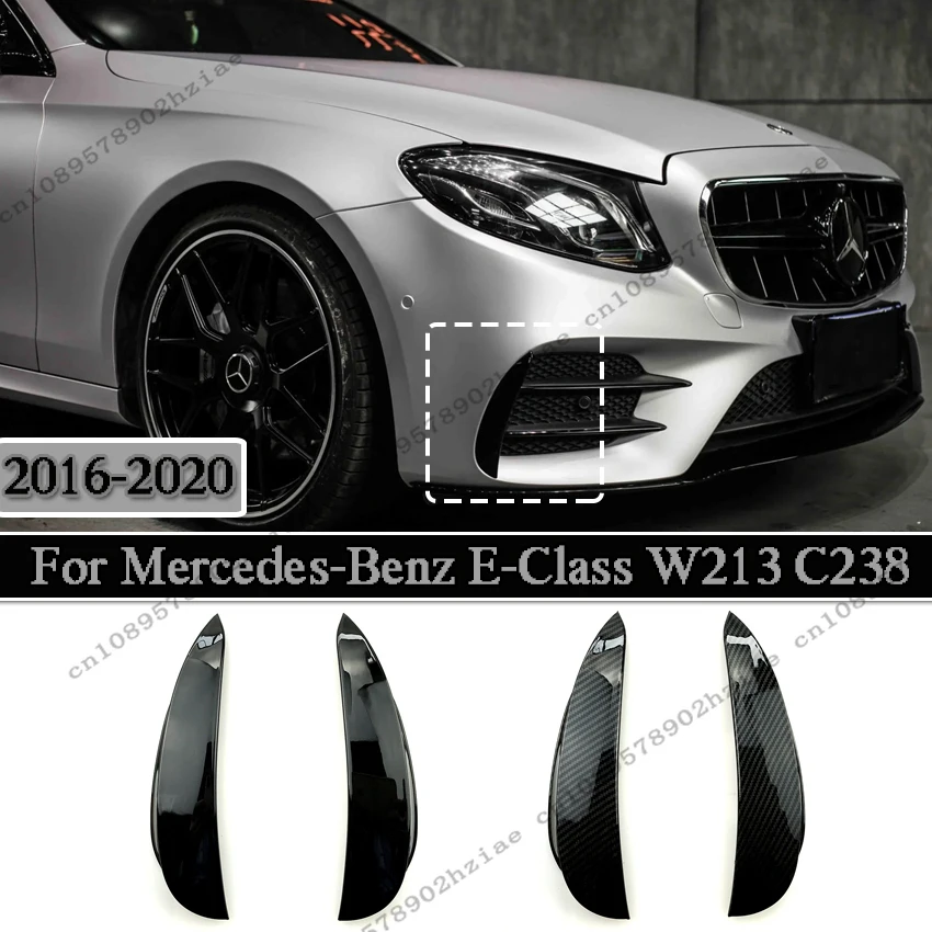 

Для Mercedes-Benz W213 S213 C238 Pre-Facelift AMG 2016-2020 передний бампер, боковой спойлер, крышка вентиляционного отверстия, накладка, тюнинг, внешние детали