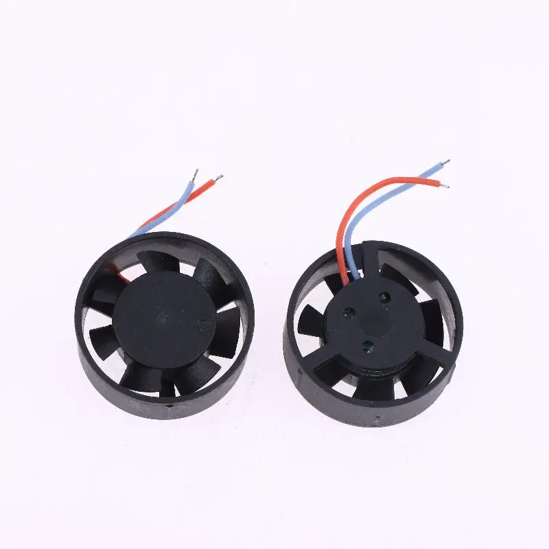 Nuevo 10 Uds DC6-12V 40mA faro LED automotriz lente ventilador de refrigeración diámetro Circular 29mm accesorios DIY para coche