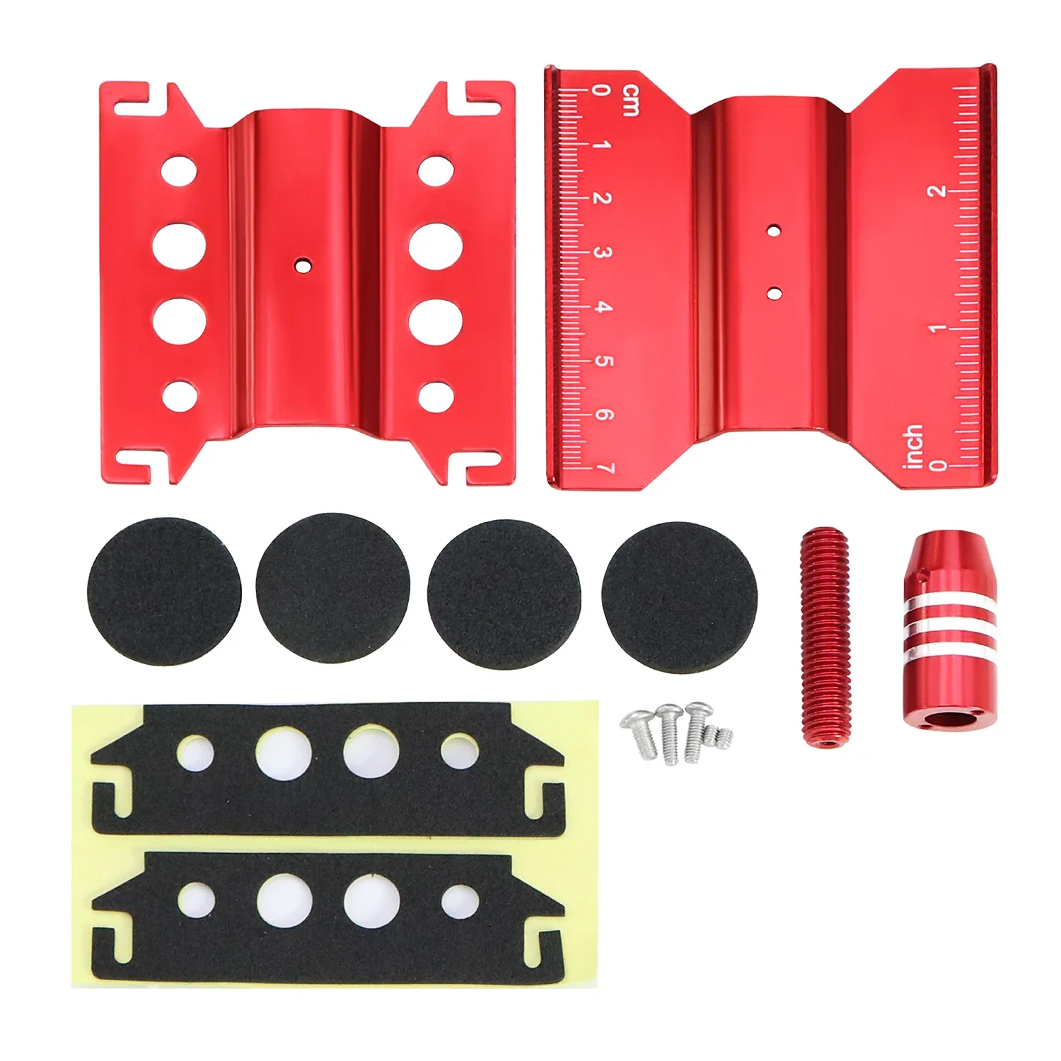 Aluminium-Reparaturständer Arbeitsstation 360 ° Drehbar und einstellbar für 1/18 1/24 RC Crawler SCX24 TRX4M FCX24 1/12 1/14 1/16 MN WPL – Detail 5