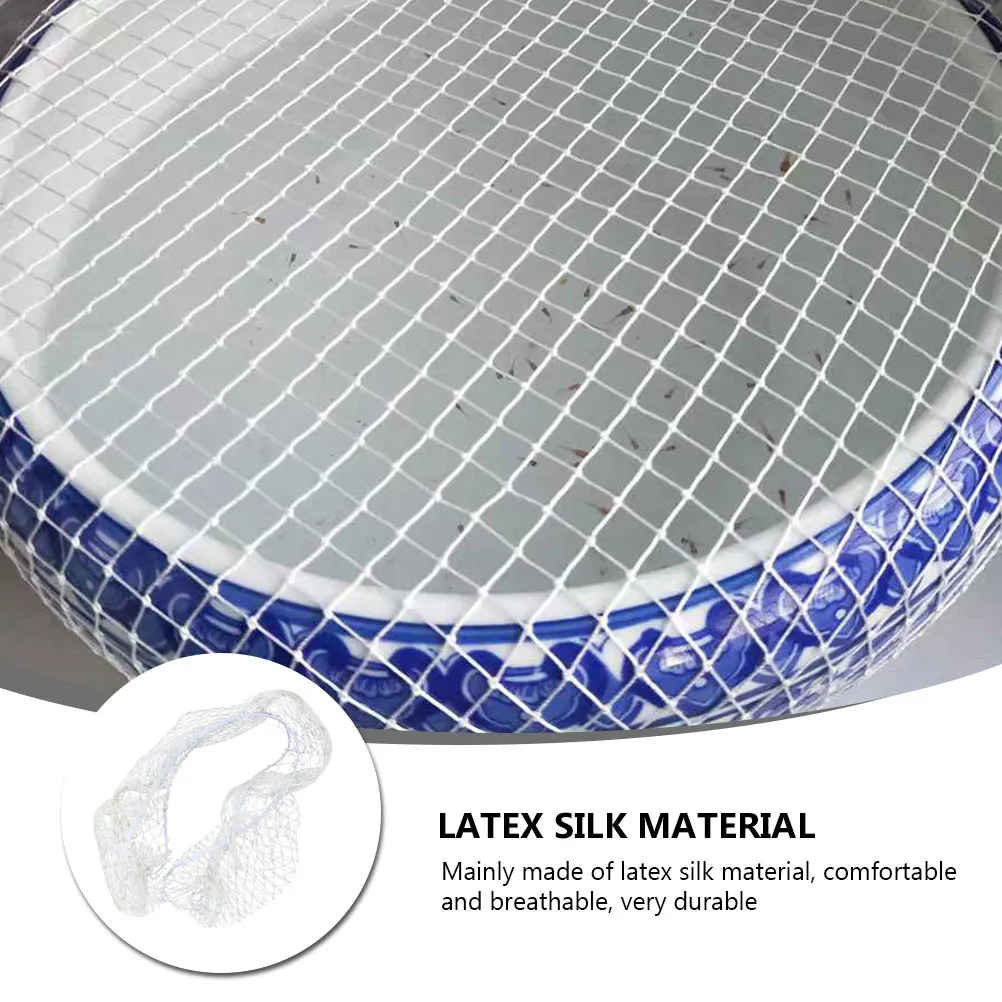 

Anti-Jump Fish Tank Net Cover -Proof Mesh Screen Aquarium Protective Cover Durable Latex Silk Material Easy Cut Fish