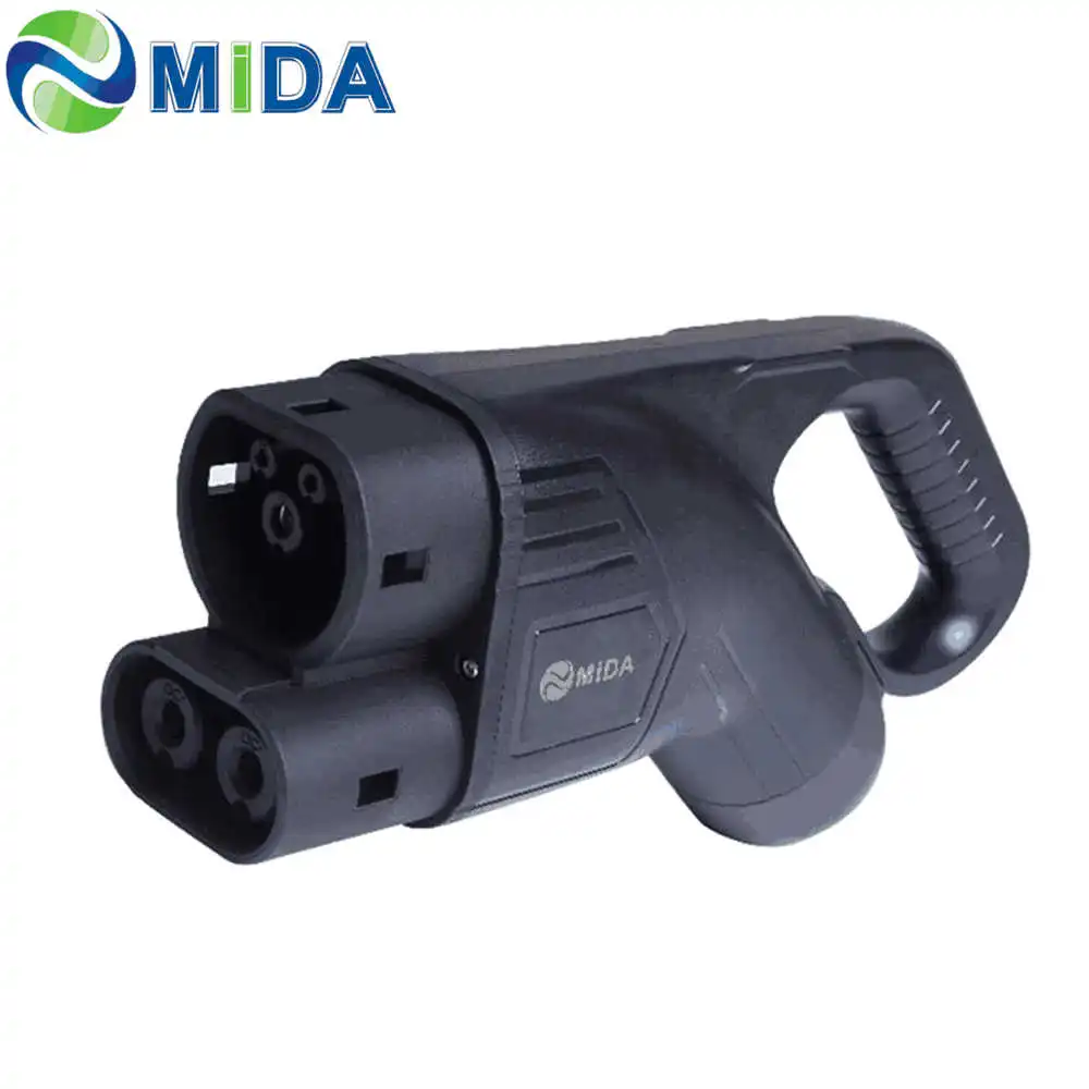 MIDA DC 200A CCS2 Fast Charging Plug Type 2 EV Charger Connector EV Charging Socket 5 Meters Cable