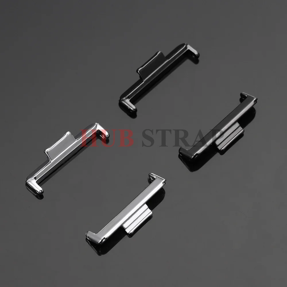 18mm 20mm 22mm Stainless Steel Metal Strap Connector for Huawei Watch Fit 3/4/4pro/5/5pro Silver Metal Adapter Watch Accessories view 4