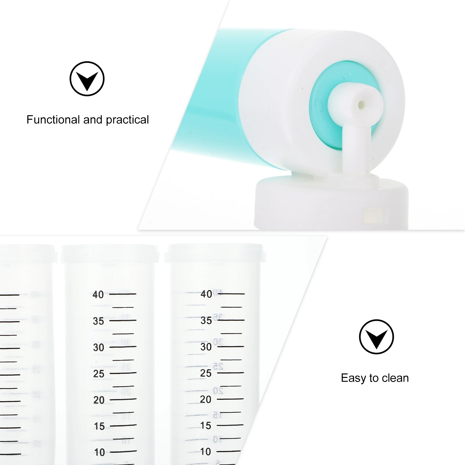 

1 Set Cake Sprayer Sky-Blue Lightweight Manual Coloring Airbrush For Baking Decorating Portable Cake Painting Supply Practical