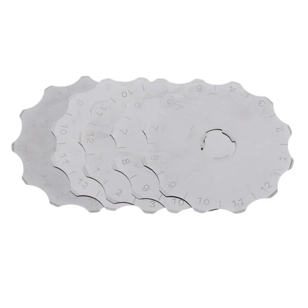 

5шт лезвие для вязания крючком 45 мм роторный резак для поделок по краям крючком своими руками