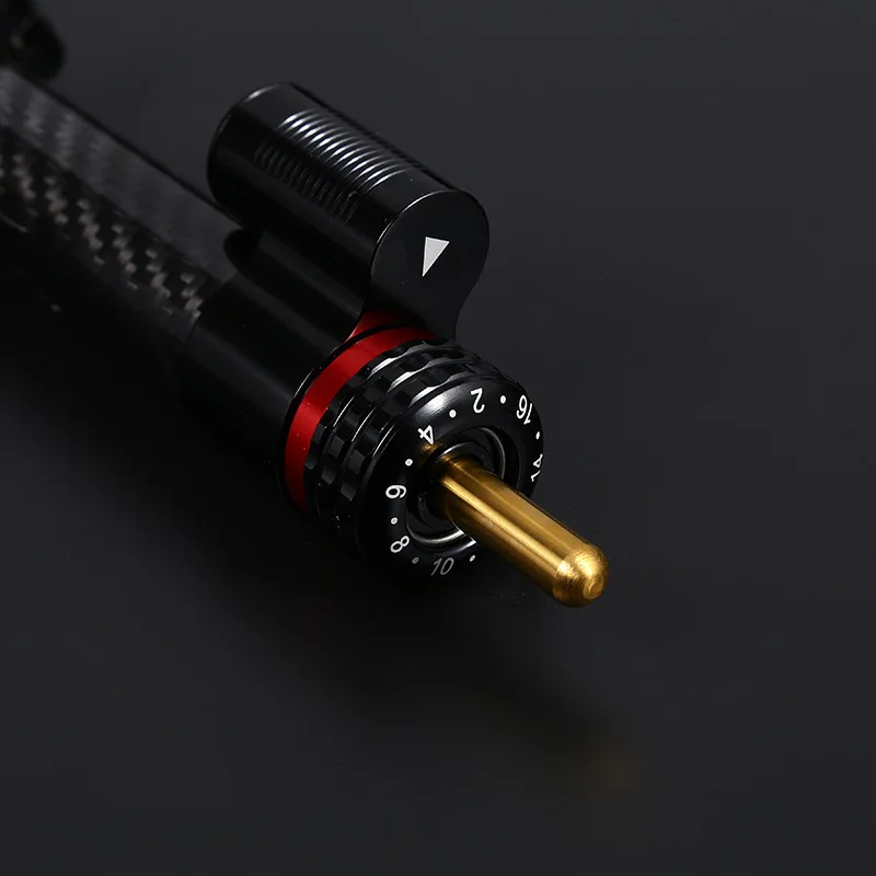 Motorcycle CNC modified carbon fiber titanium ruler adjustable direction damper stabilizer general factory direct sales