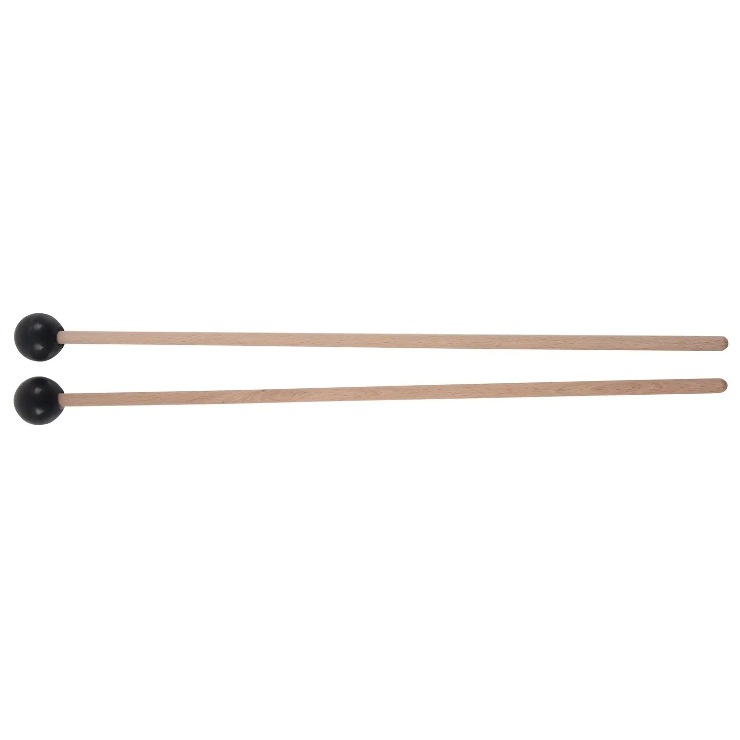 Practical 2Pcs 38.8cm Glockenspiel Xylophone Bells Mallets Plastic Head Sticks Beaters
