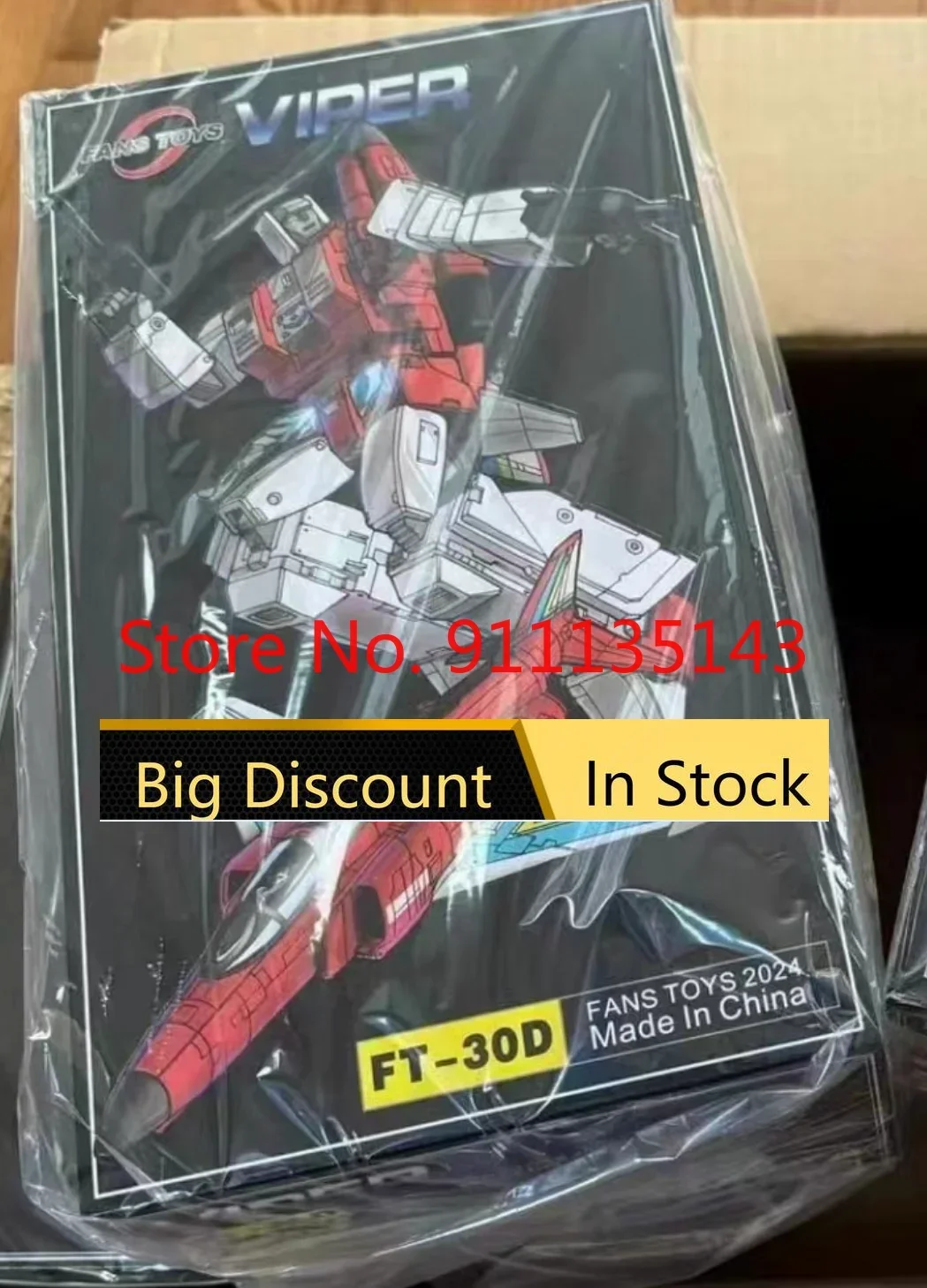 FansToys FT-30D FT30D Superion Fireflight Viper Fans toys Ft In Stock