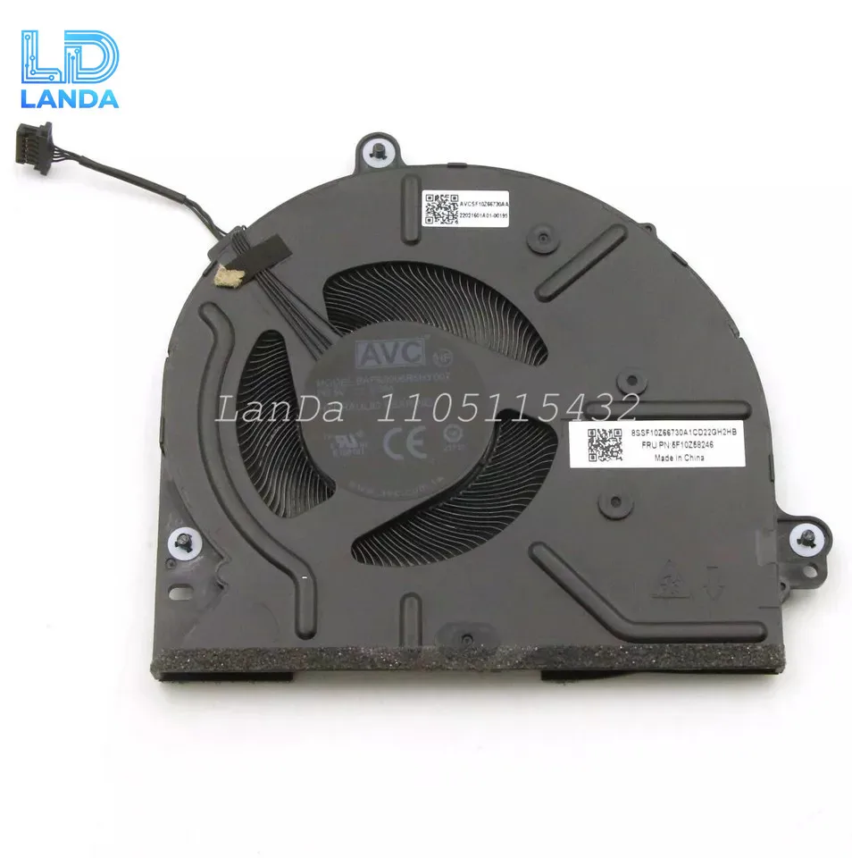 

5F10Z58246 для Lenovo ThinkPad L14 L15 Gen 3 L15 Gen 4 UMA Вентилятор охлаждения процессора