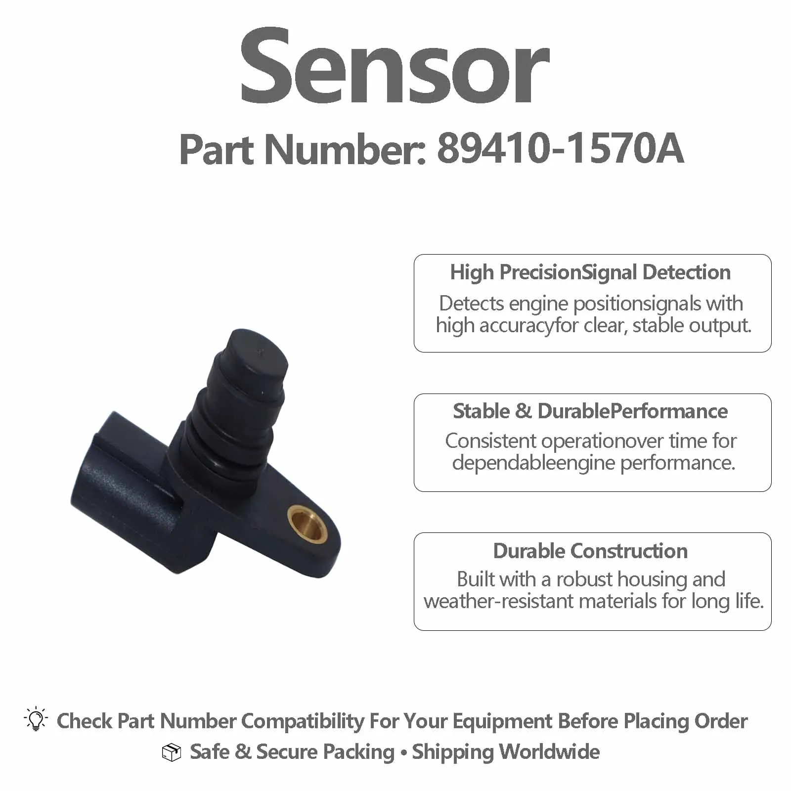 Crankshaft Position Sensor 949979-131 For Kobelco SK200 SK210 SK260-8 Crawler Excavators