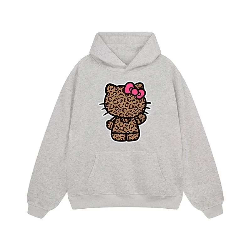 سترة ديزني العصرية المطبوعة برسوم كارتونية من القطن الخالص بغطاء للرأس للرجال والنساء في الخريف والشتاء، بلوزة قطنية جديدة عالية الجودة