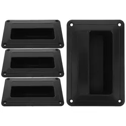 4 pcs Speaker Side Handle Small Plastic Handle Audio Speaker Handle for Replacement Recessed Speaker Handles Accessories