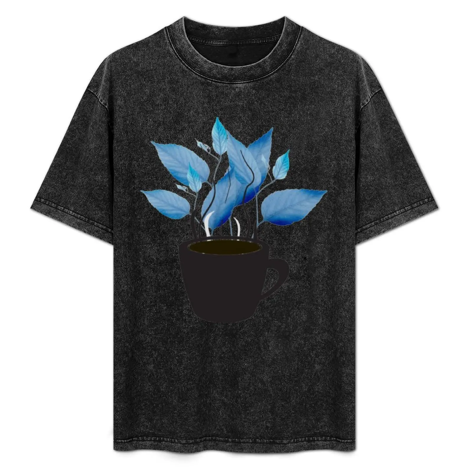 

Wild coffee T-Shirt Large Size Casual Short Sleeve Top