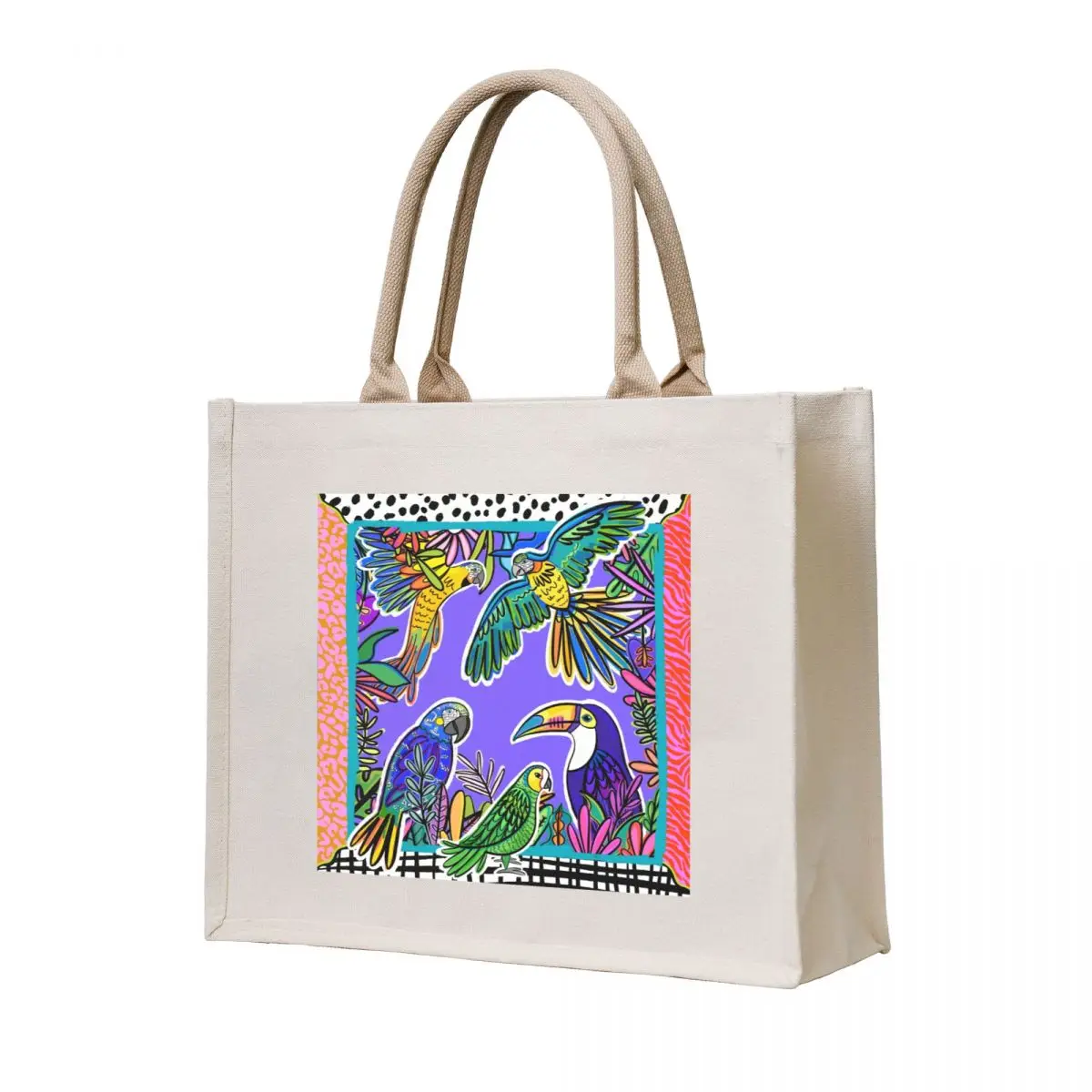 WILD BIRDS Tote Bag Candy bags large size bags Shopper bag