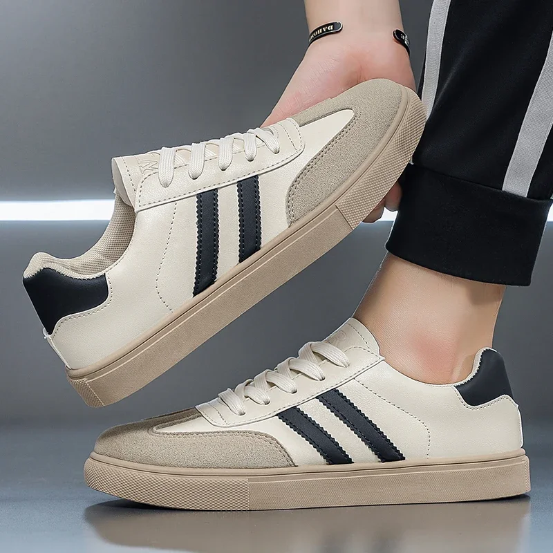 

Classic Flat Bottom Sport Shoes for Women Large Size Spring Autumn New Style De Xin White Shoes Casual Leisure Board Shoes