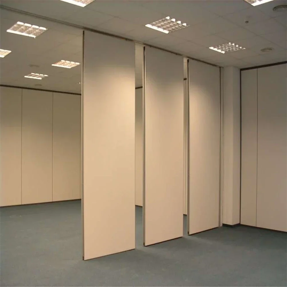 2026 Office Space Sliding Operable Wall Folding Panel Partition Wall Office Room Partition Movable Wall Folding Partition