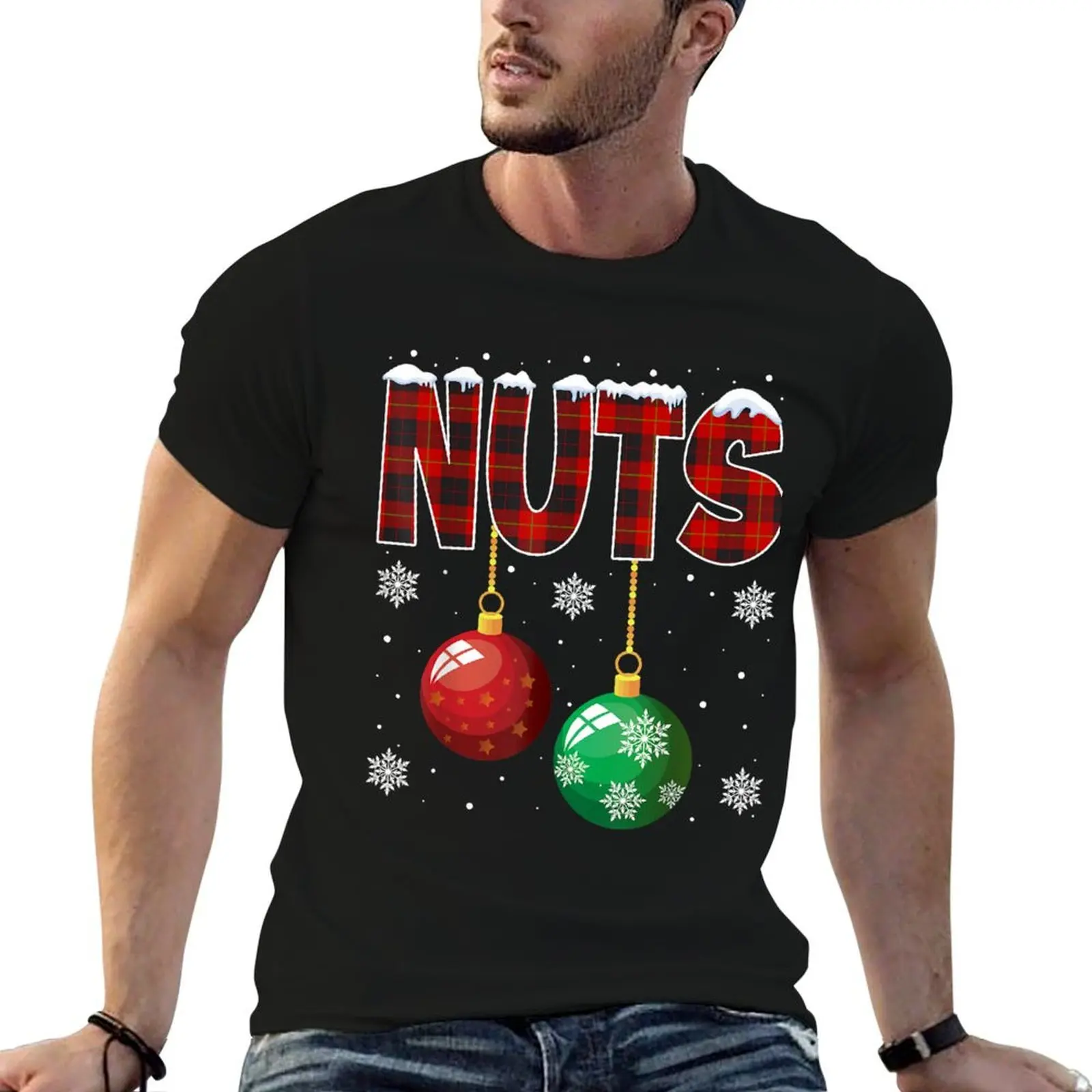 Chest Nuts Christmas Matching Couple Chestnuts T-Shirt tops designer shirts men t shirts