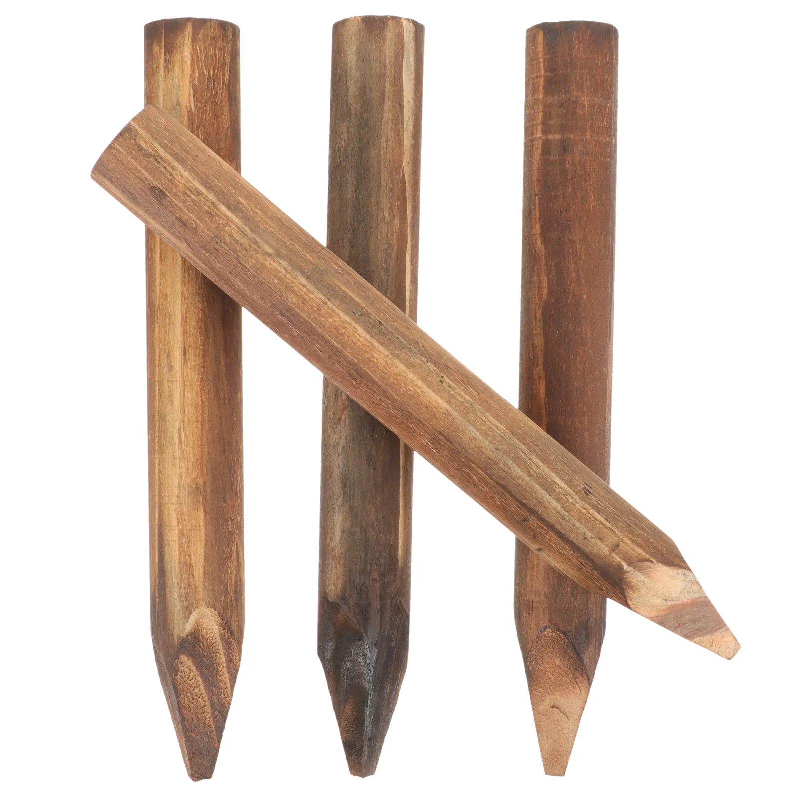 

Набор из 4 деревянных садовых ограждений-опор для растений, тонкая работа, декоративный бордюр для газона, маленький садовый забор, ограждение для двора