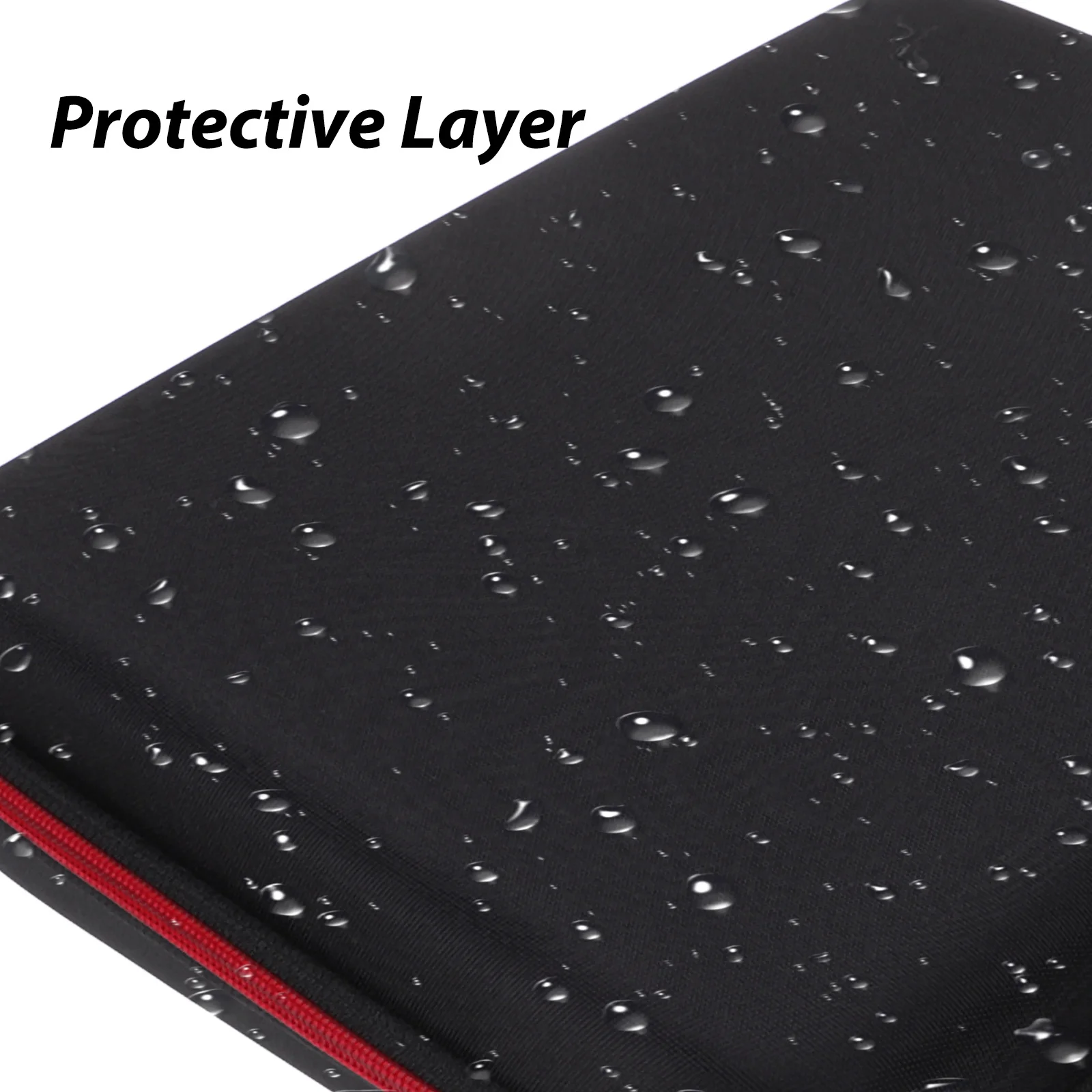 

Handheld Microphone Storage Bag Portable Travel Microphone Case Eva Protective Mic Carrying Case Zipper