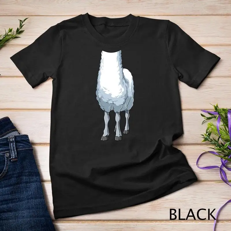 

Easy Sheep Costume Sheep Body Headless Sheep Costume Unisex T shirt