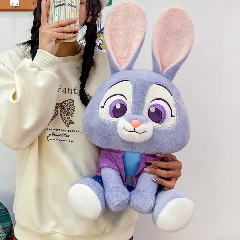 

&Disney Zootopia Джуди Банни Ник Фокс 35 см/45 см Комфортная успокаивающая кукла для сна Декор для спальни Рождественские аксессуары подарок на день рождения для девочки