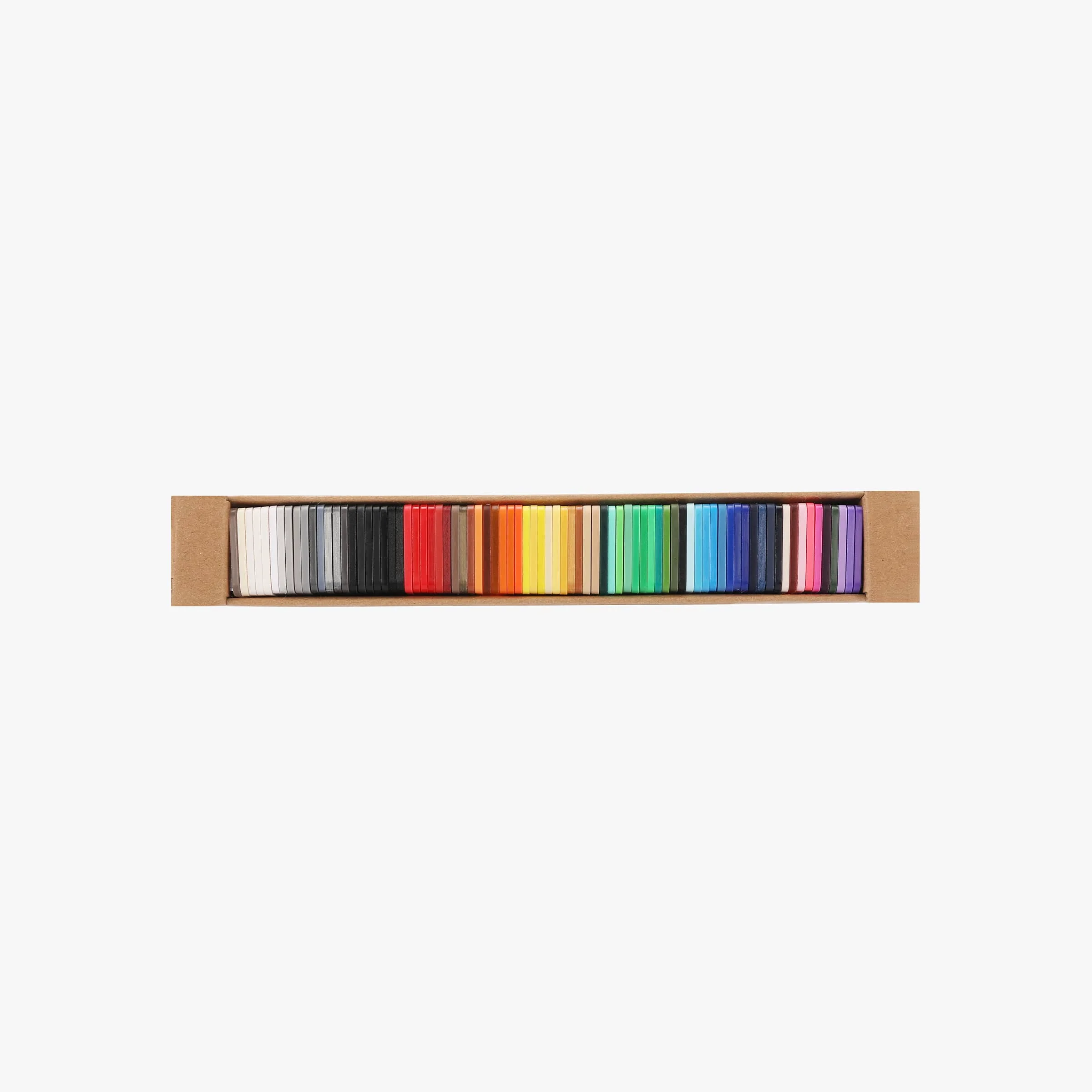 1/2pcs 3D printing consumables color card 24*24mm 80 pieces