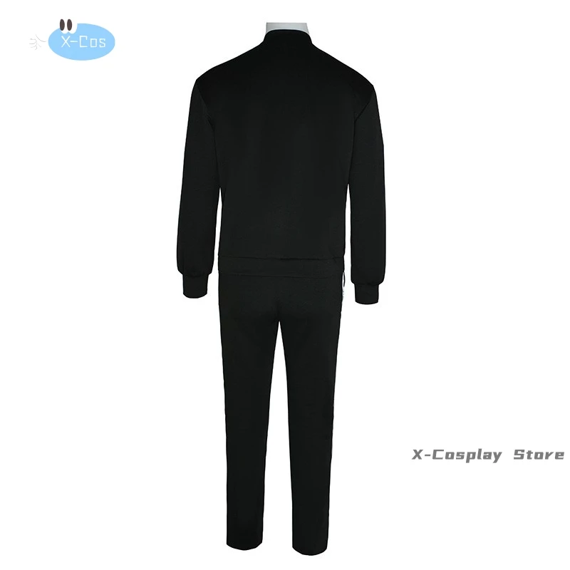 애니메이션 OSHI NO KO 시즌 2 코스프레 의상, 할로윈 의상, 블랙 스포츠 세트 코스튬, 성인 남성 여성 세트