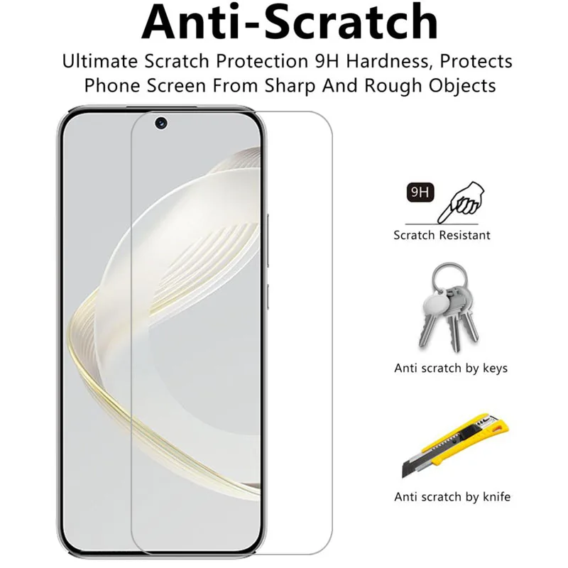 custodia del telefono per huawei nova 11 vetro temperato su nova11 5g cover posteriore 360 huaweinova11 huwei hawei huawe huawi hauwei 11case cas