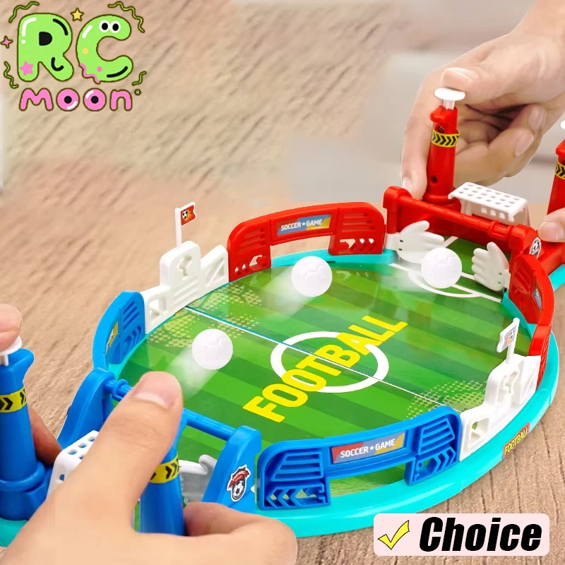 Table Football Battle Platform Fun Party Games Parents-Child Interaction Hand-Eye Coordination Smooth House Play Educational Toy