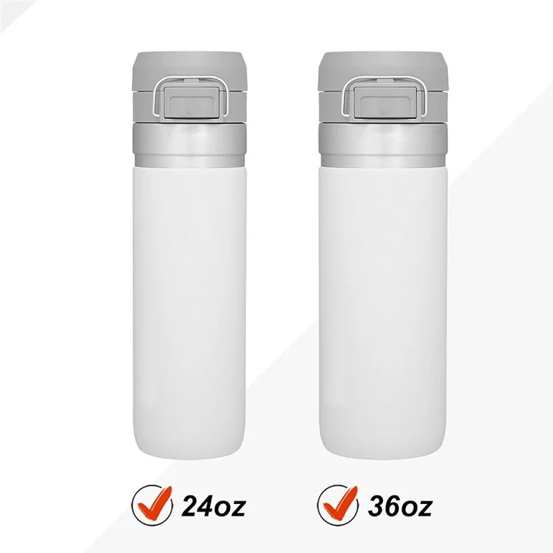 AA76-4Pcs Replacement Stopper For Stanley Quick FILP GO 24 Oz 36 Oz, Leak Proof Silicone Stopper