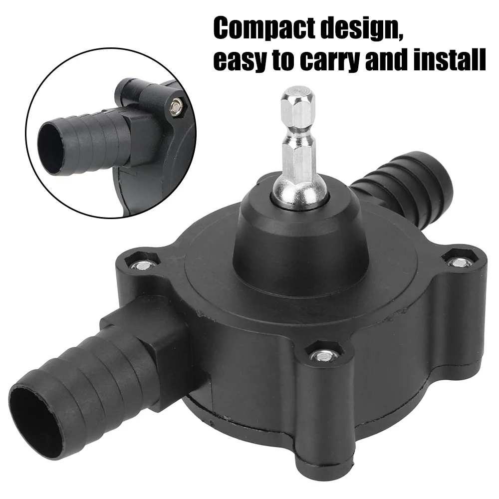 

Electric Drill Pump, Diesel Oil Fluid Water Pump & Portable Mini Hand Self-Priming Liquid Transfer Pump - Home & Garden Outdoor