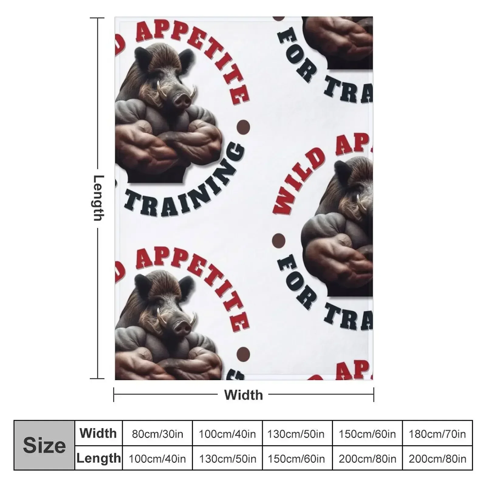 Wild appetite for training Throw Blanket Sleeping Bag Thermal for babies Designers Blankets