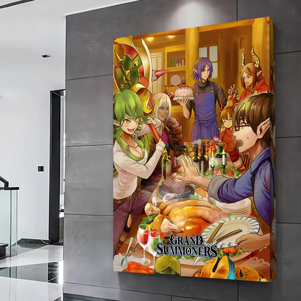 Knights of Blood Thanksgiving 2021 Title Printing Poster Custom Pictures Wall Art Canvas Painting Gift for Room Decorations Arts