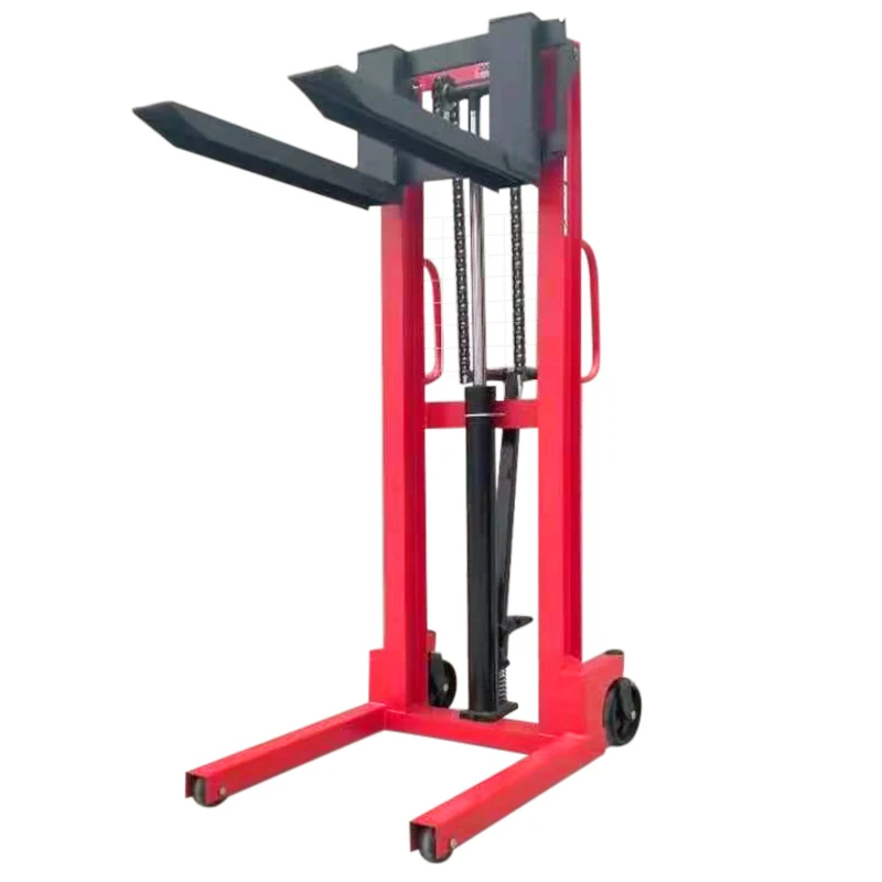 

Stackers and Receivers Manual Hydraulic Pallet Hoists Manual Forklifts