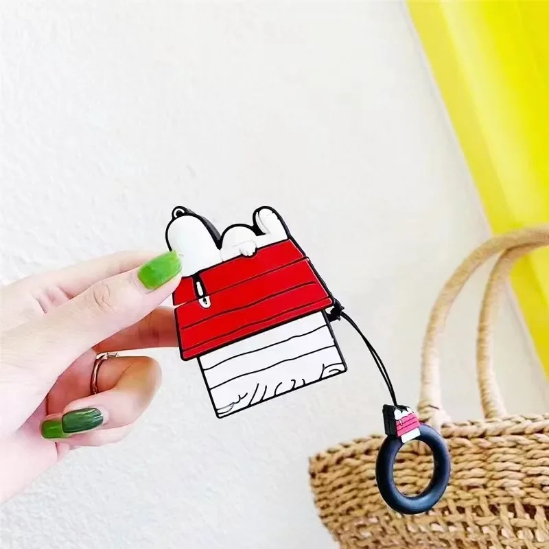 Snoopy Cartoon Creative Earphone Case for Airpods 3 2 1 Pro Pro2 Case Protective Dustproof Wireless Bluetooth Cover Accessories